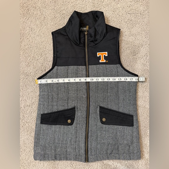 Gameday Couture TENNESSEE VOLS Herringbone Quilted Vest. Size Small. - Picture 8 of 10